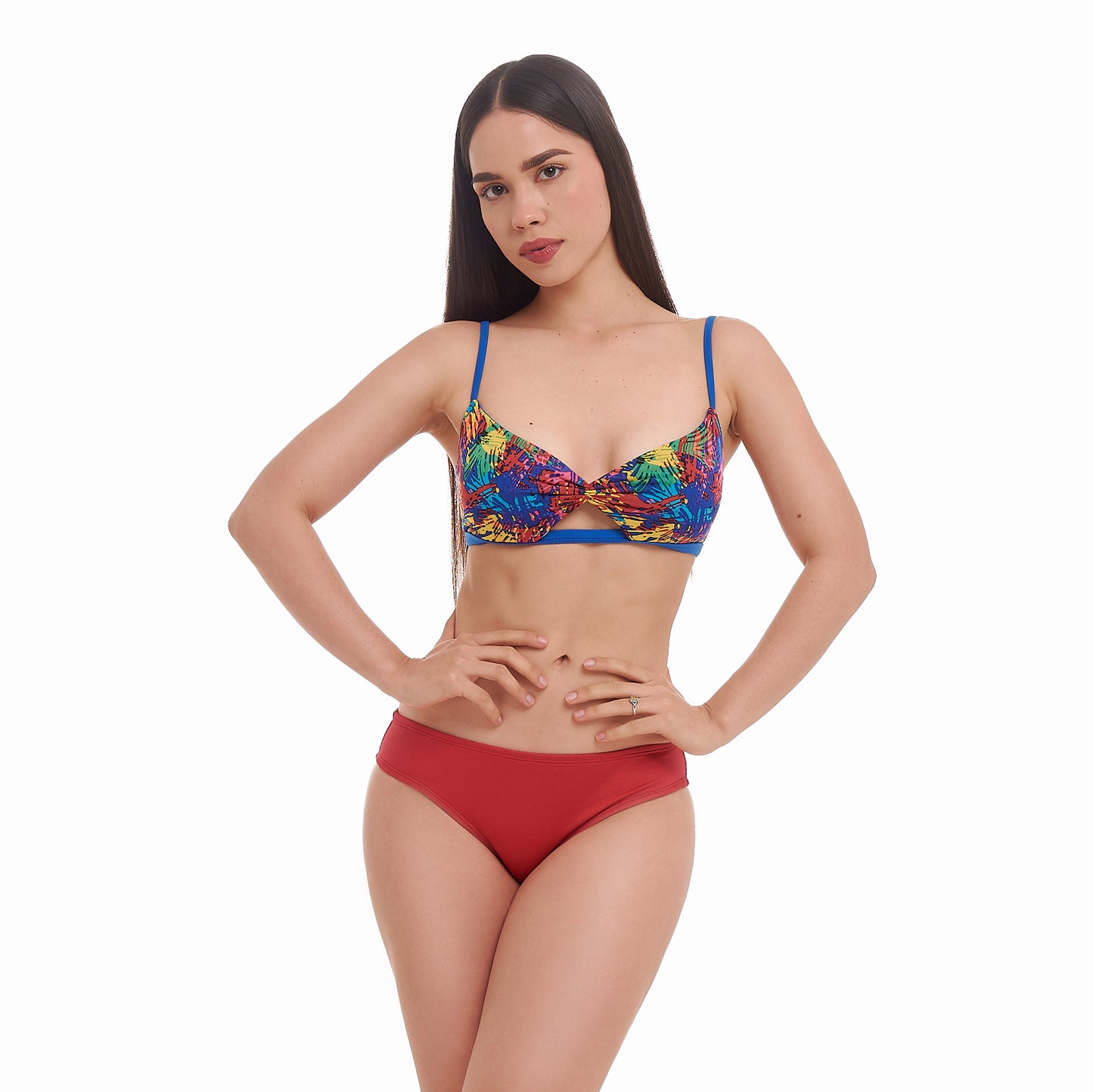 Top Azul de Colores